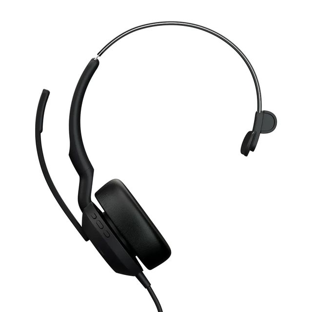 Jabra Evolve2 50, USB C/A, UC Mono, w/o BT Bluetooth logo for consistency, but …