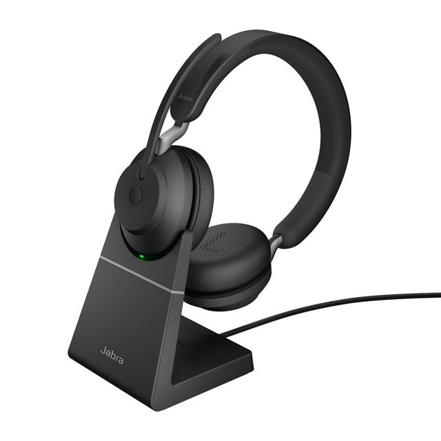 Jabra Evolve2 65 UC Stereo - Cuffie con microfono - on-ear - Bluetooth - senza …
