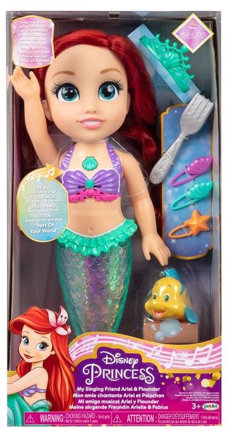 Jakks - Disney Princess La mia amica Ariel cantante 38 cm 224926-RF1
