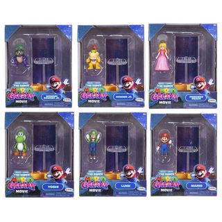Jakks - Super Mario Galaxy Assortimento di Mini Figures con Accessorio Feature …