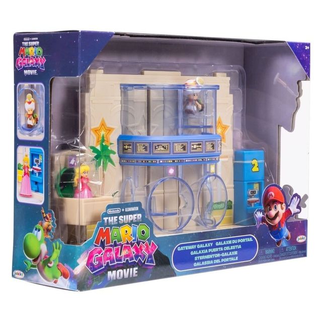 Jakks - Super Mario Galaxy Gateway Galaxy Diorama 432274