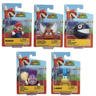 Jakks Nintendo Super Mario assortimento personaggi articolati 6 cm (serie diffe…