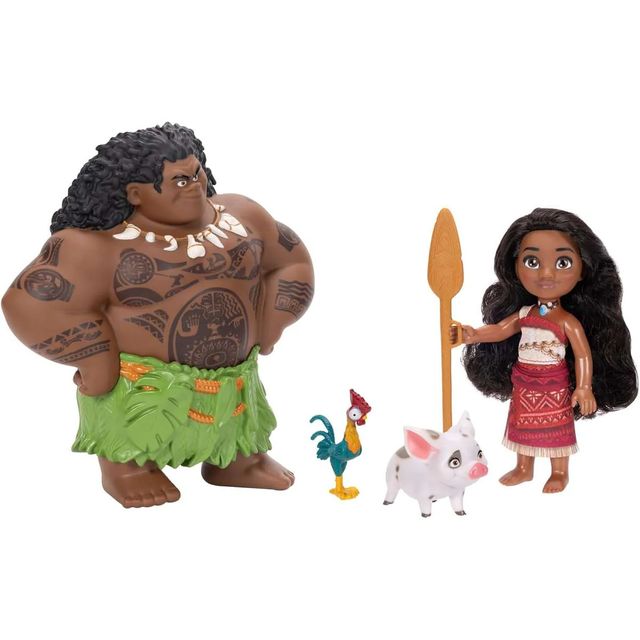 Jakks Oceania 2 bambole petite 15 cm Vaiana e Maui set 237554-VAI