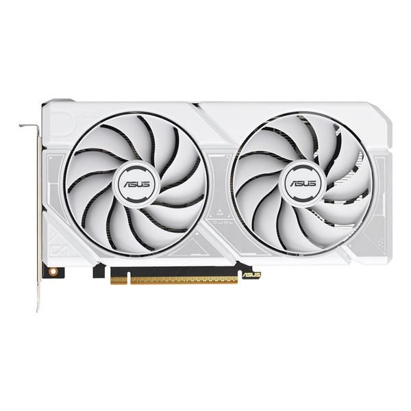 ASUS Dual -RTX5060-O8G-WHITE, GeForce RTX 5060, 8 GB, GDDR7, 128 bit, 7680 x 43…