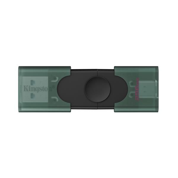 KINGSTON DATATRAVELER DUOG2 CHIAVETTA USB 256GB USB-A + USB-C 3.2 Gen 1 NERO VE…