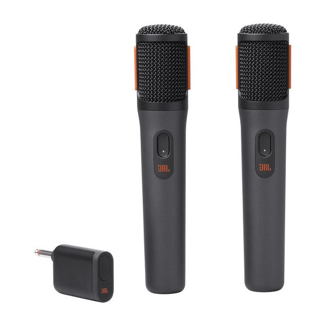 KIT MICROFONI DOPPIO PARTYBOX WIRELESS NERO (JBLPBWIRELESSMIC)