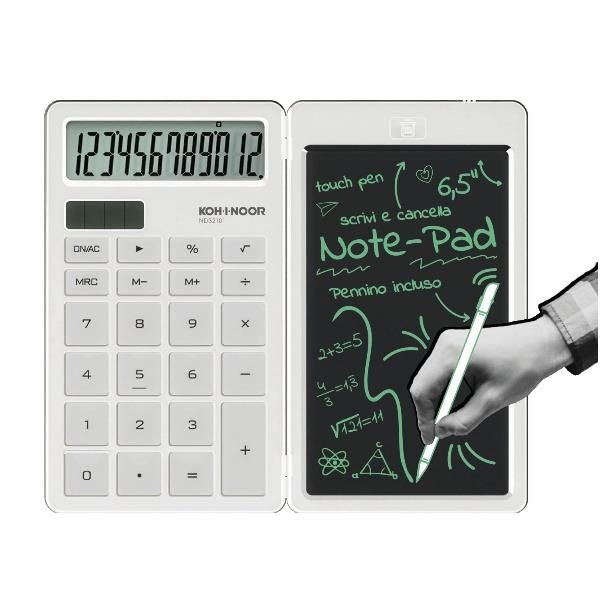 KOH-I-NOOR CALCOLATRICE 12 DIGIT CON LCD