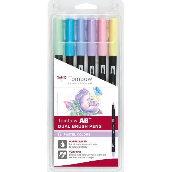 KOH-I-NOOR CF6 DUAL BRUSH COLORI PASTELLO