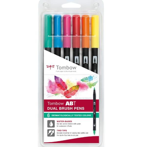 KOH-I-NOOR CF6 DUAL BRUSH COLORI PER LA PELLE