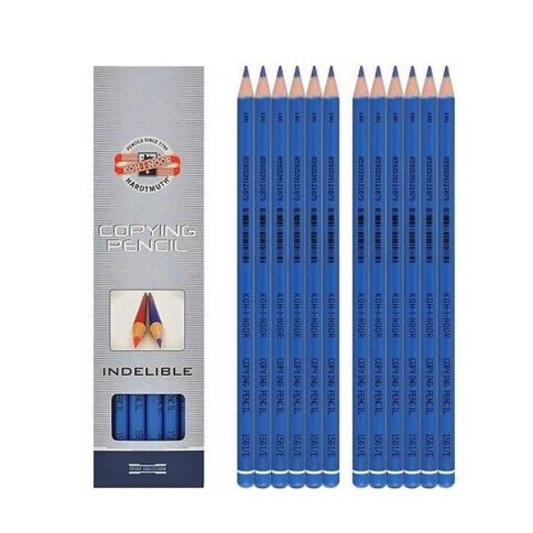 KOH-I-NOOR MATITE COPIATIVE INDELEBILI CONF 12 PZ. BLU