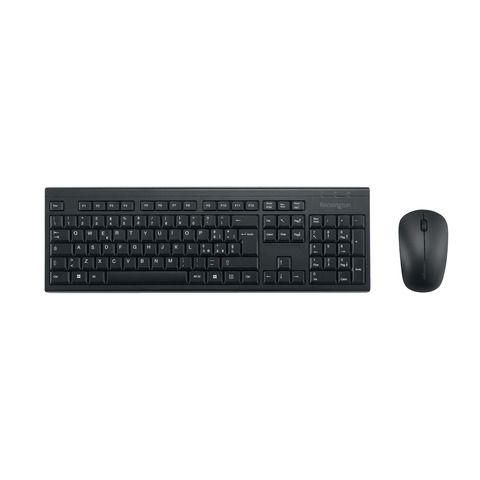Kensington KM150 EQ - Set mouse e tastiera - full size - senza fili - 2.4 GHz -…