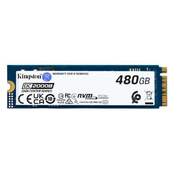 Kingston Data Center DC2000B - SSD - Enterprise - 480 GB - interno - M.2 2280 -…