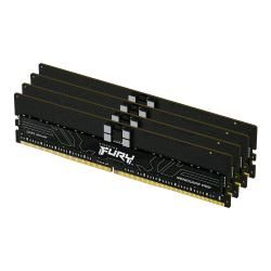 Kingston FURY Renegade Pro - DDR5 - kit - 128 GB: 4 x 32 GB - DIMM 288-PIN - 56…