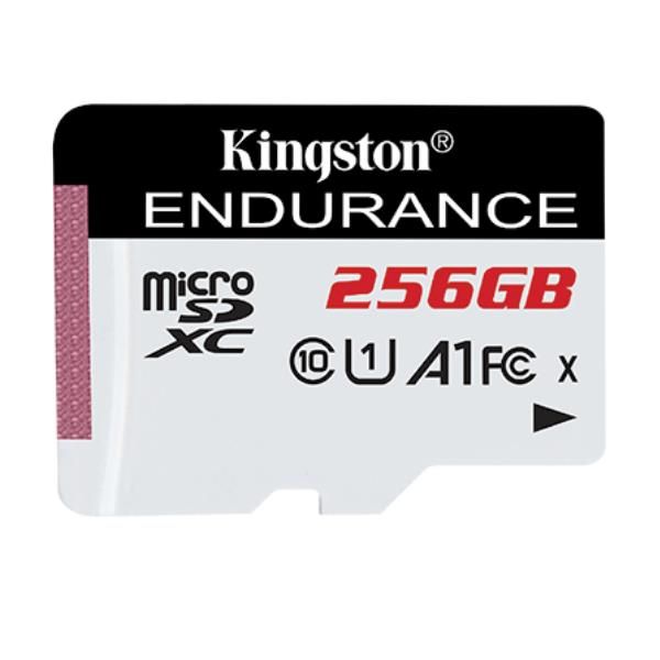 Kingston High Endurance - Scheda di memoria flash - 256 GB - A1 / UHS-I U1 / Cl…