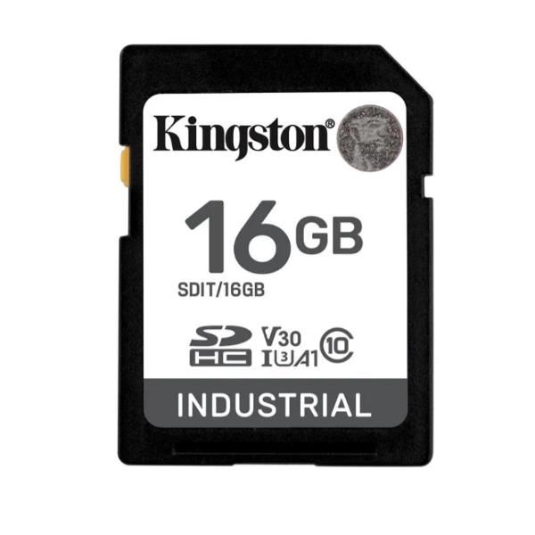 Kingston Industrial - Scheda di memoria flash - 16 GB - A1 / Video Class V30 / …