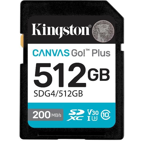 Kingston SD Canvas Go! Plus 512GB