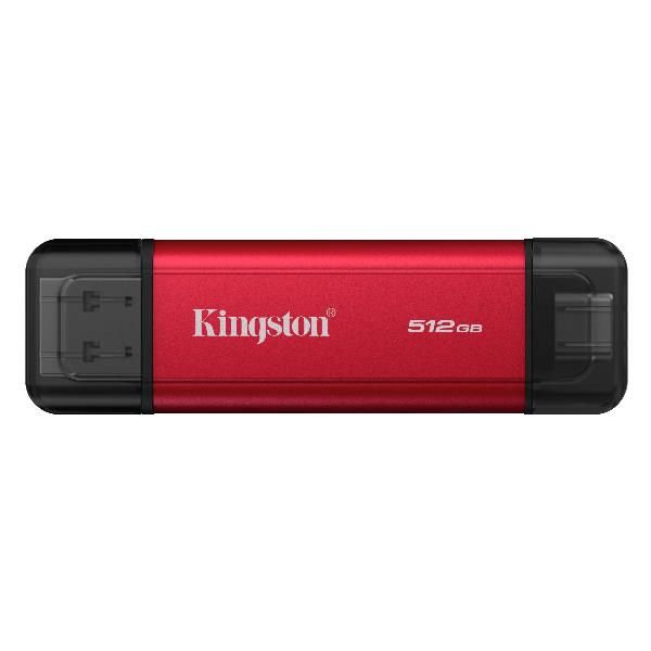 Kingston Technology 512GB Dual USB-A/C Portable SSD, Up to 1050MB/s USB 3.2 Gen…