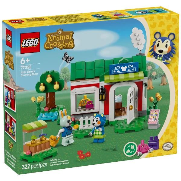 LEGO ANIMAL CROSSING LA SARTORIA DELLE SORELLE AGO E FILO CON 2 PERSONAGGI ANIM…