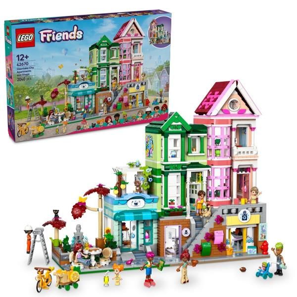 LEGO APPART. E NEGOZI DI HEARTLAKE CITY