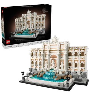 LEGO ARCHITECTURE FONTANA DI TREVI KIT DI MODELLISMO CON FACCIATA DI PALAZZO PO…