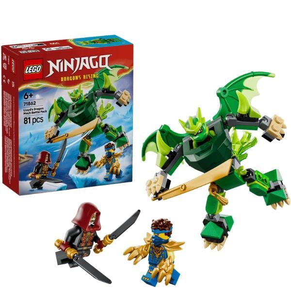 LEGO BATTLE PACK MECH DRAGO DI LLOYD