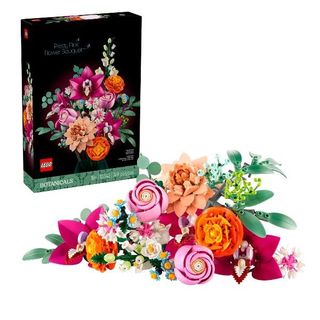 LEGO BOTANICALS BOUQUET DI FIORI ROSA KIT MODELLISMO