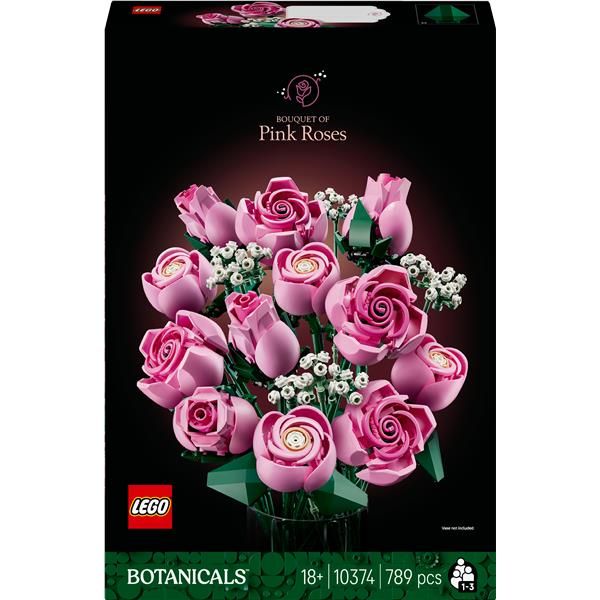 LEGO BOTANICALS BOUQUET DI ROSE ROSA