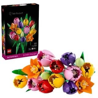 LEGO BOTANICALS BOUQUET DI TULIPANI SET DI 14 TULIPANI DA COSTRUIRE IN 5 COLORI