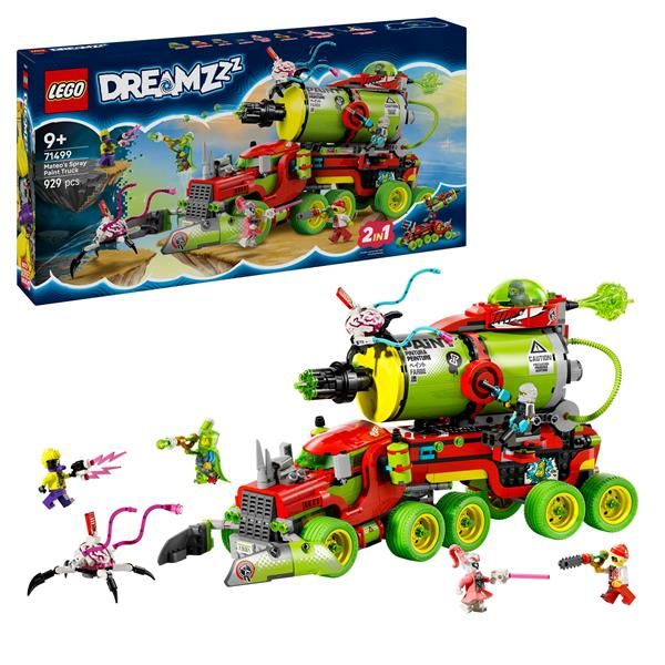 LEGO CAMION DELLA VERNICE SPRAY DI MATEO