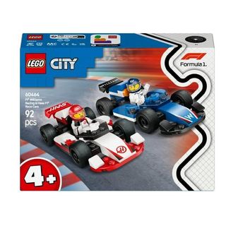 LEGO CITY MONOPOSTO WILLIAMS RACING HAAS F1 MODELLINI DA COSTRUIRE CON 2 MINIFI…