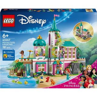 LEGO DISNEY CASTELLO DELLA PRINCIPESSA E ANIMALI REALI DA COSTRUIRE A 3 LIVELLI…