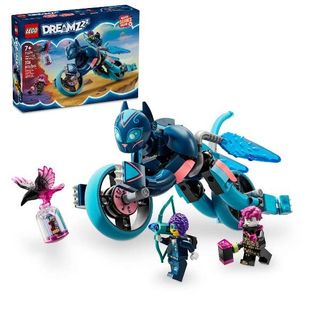 LEGO DREAMZZZ LA MOTO GATTO DI ZOEY VEICOLO DA COSTRUIRE IN 2 MODI CON 2 MINIFI…