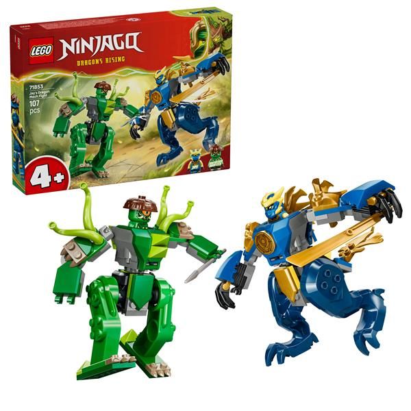 LEGO DUELLO CON IL DRAGO-MECH DI JAY