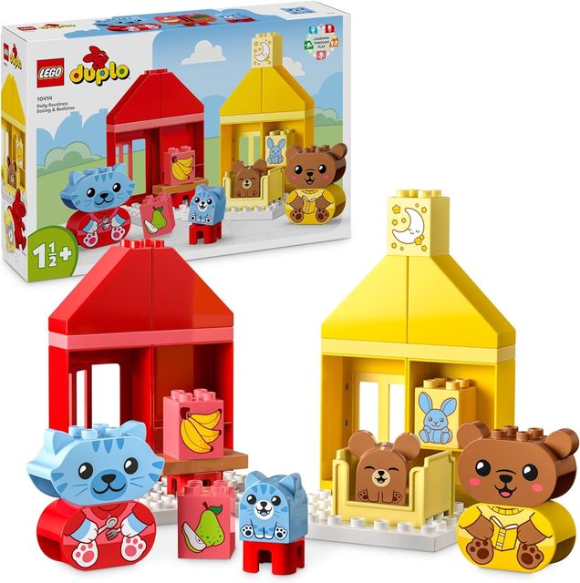 LEGO DUPLO - Attività quotidiane: mangiare e andare a letto 10414