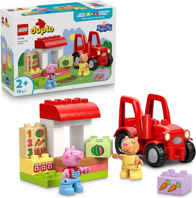 LEGO DUPLO - PEPPA PIG Trattore e mercato 10468