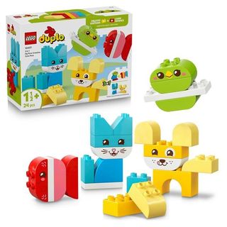 LEGO DUPLO ANIMALI DOMESTICI CREATIVI 3 IN 1 GIOCO DIDATTICO CON CANE GATTO UCC…