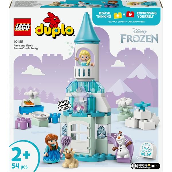 LEGO DUPLO LA FESTA DEL CASTELLO DI ANNA ED ELSA CON 5 PERSONAGGI