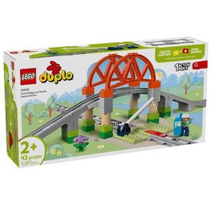 LEGO DUPLO PACK DI ESPANSIONE PONTE BINARI FERROVIARI CON MINIFIGURA