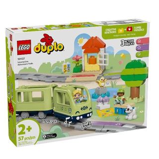 LEGO DUPLO TRENO D' AVVENTURA INTERATTIVO CON PISTA STAZIONE FERROVIARIA MATTON…