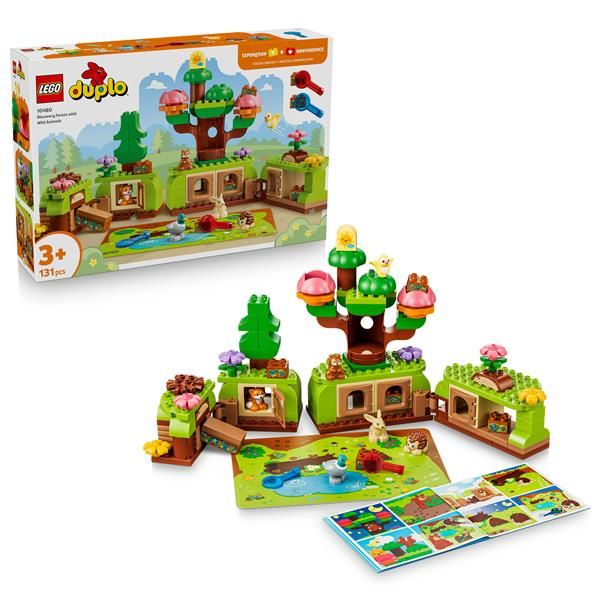 LEGO FORESTA ESPLORAT ANIMALI SELVATICI