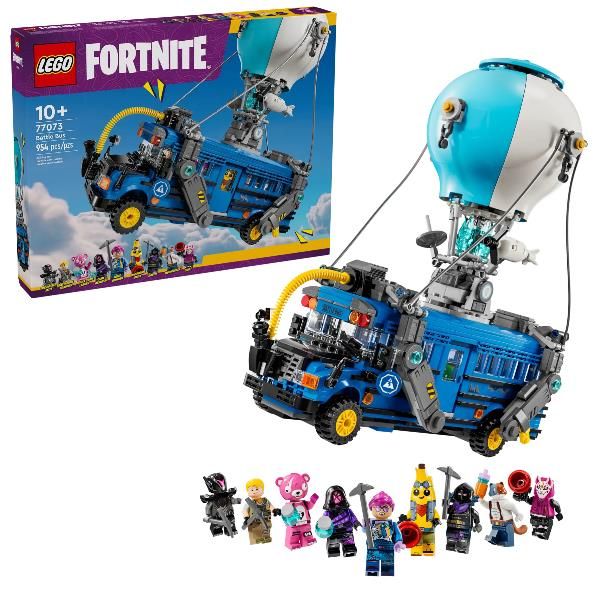 LEGO FORTINITE BUS DELLA BATTAGLIA AUTOBUS DA COSTRUIRE CON 10 PERSONAGGI E ACC…