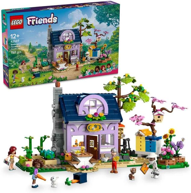 LEGO FRIENDS - Casa degli apicoltori e giardino fiorito 42669 *EOL