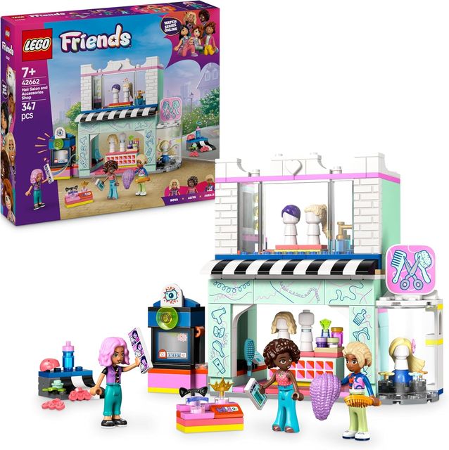 LEGO FRIENDS - Parrucchiere e Negozio di accessori 42662