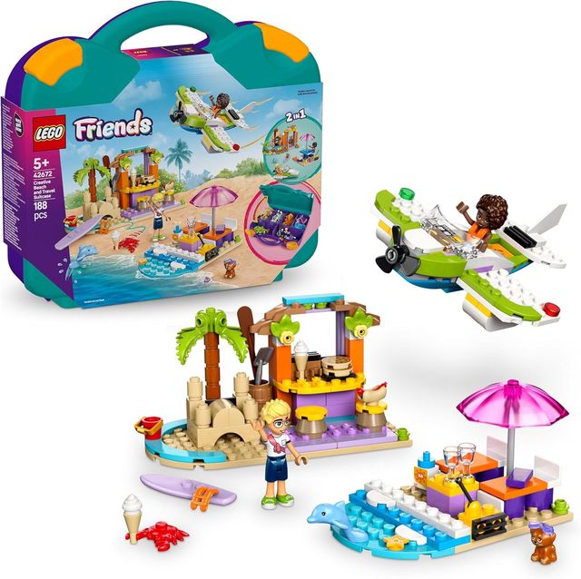 LEGO FRIENDS - Valigia creativa da spiaggia e da viaggio 42672