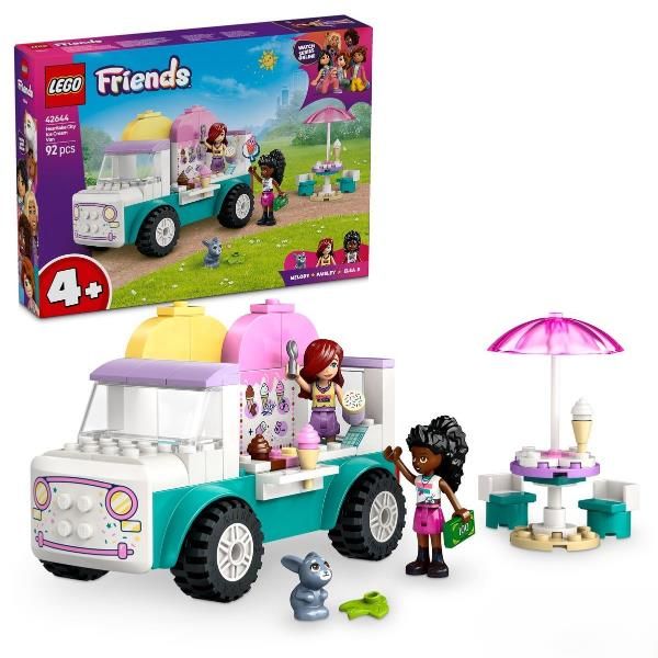 LEGO FRIENDS IL FURGONE DEI GELATI DI HEARTLAKE CITY CON 2 MINIBAMBOLINE UN CON…