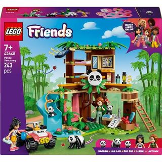 LEGO FRIENDS IL SANTUARIO DEI PANDA CON VEICOLO ATV 2 MINI BAMBOLINE E 3 PANDA