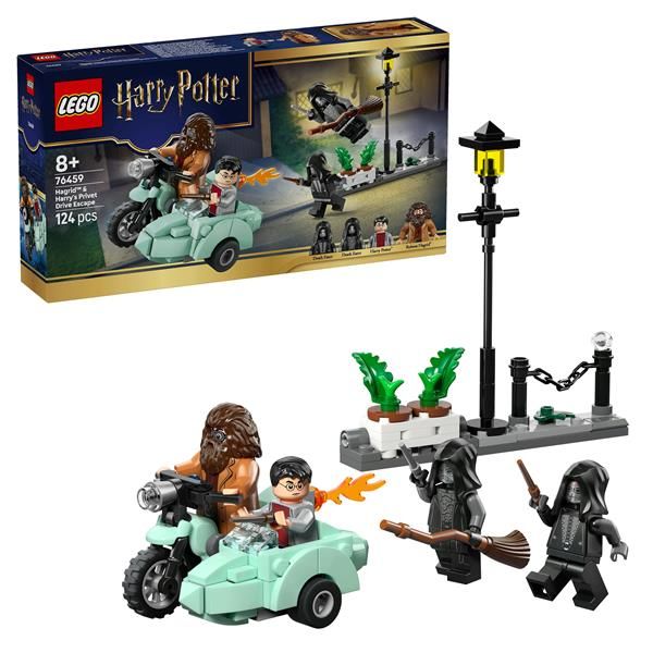 LEGO FUGA DA PRIVET DRIVE HAGRID E HARRY