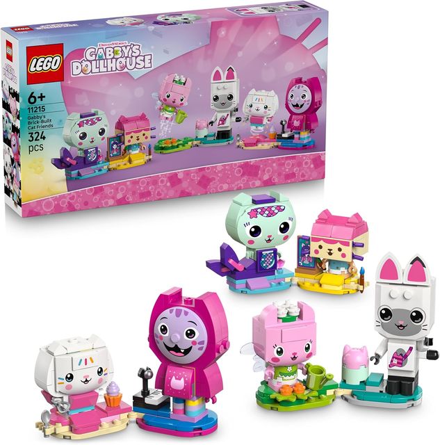 LEGO GABBY'S DOLLHOUSE - Gli amici gattini di Gabby 11215