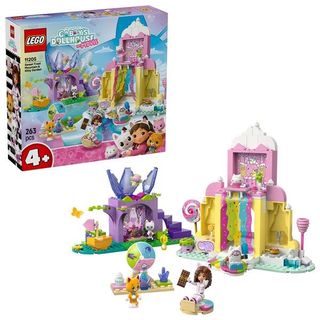 LEGO GABBY'S DOLLHOUSE DOLCE MONTAGNA E GIARDINO DI GATTINA FATINA CON MINI BAM…