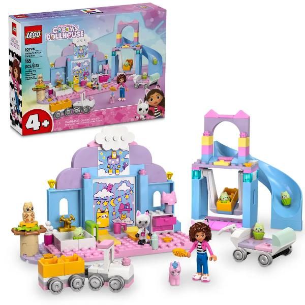 LEGO GABBYS DOLLHOUSE LA CASA DELLE BAMBOLE DI GABBY CON 6 PERSONAGGI E TRENO G…